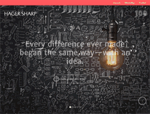 Tablet Screenshot of hagersharp.com